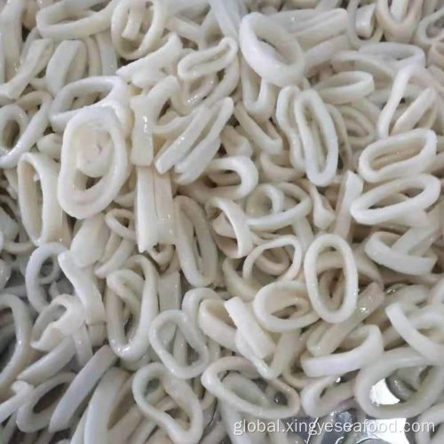 Calamari Rings Frozen Squid Rings EU Treated Todarodes Pacificus Rings Supplier